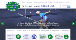 Desktop Screenshot of mcleanrhclub.com